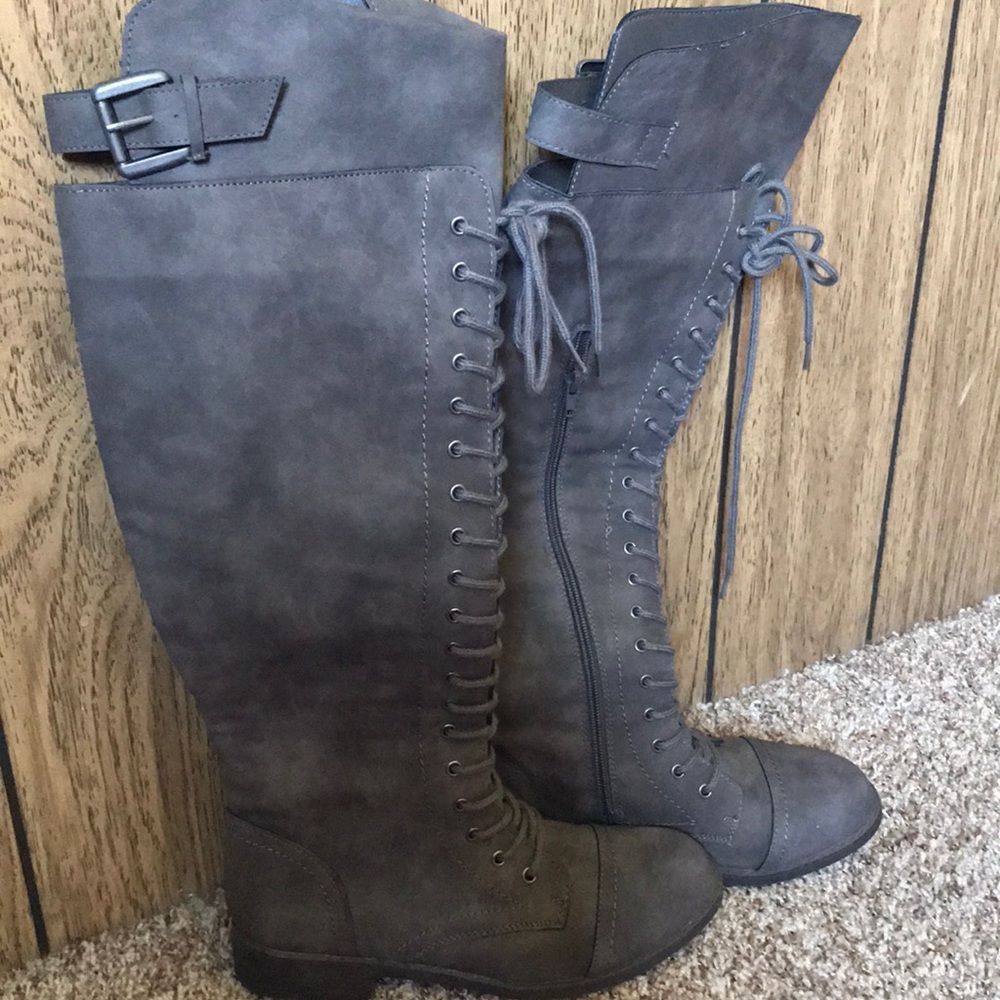 ⭐️NEW⭐️ over the knee BROWN MADEN GIRL 👢PENDING